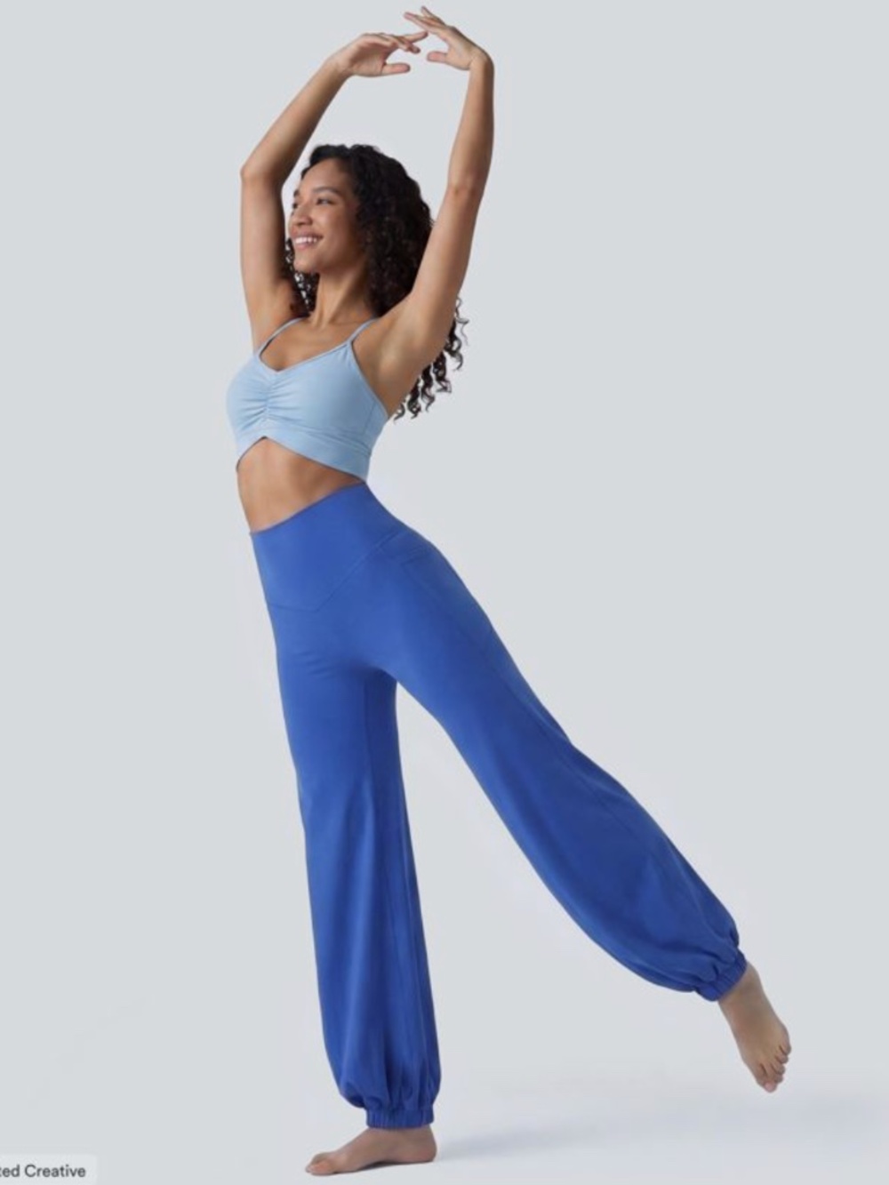 HALARA SoftlyZero High Waisted Tummy Control Dance Balloon Joggers w/ Pockets